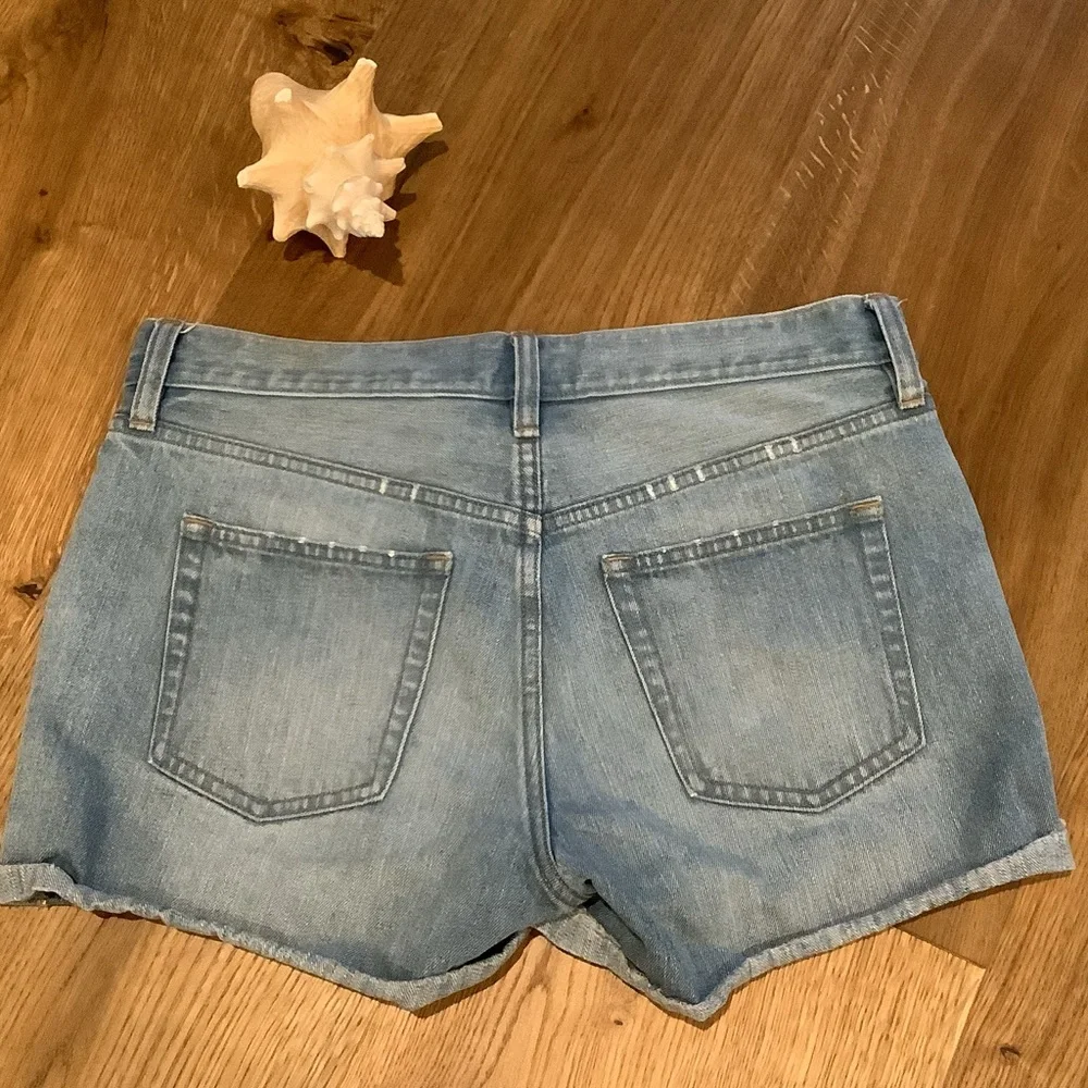 J.Crew cutoff jean shorts distressed size 26